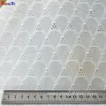 New Design bedsheet 100% Cotton Lace Fabric Embroidery